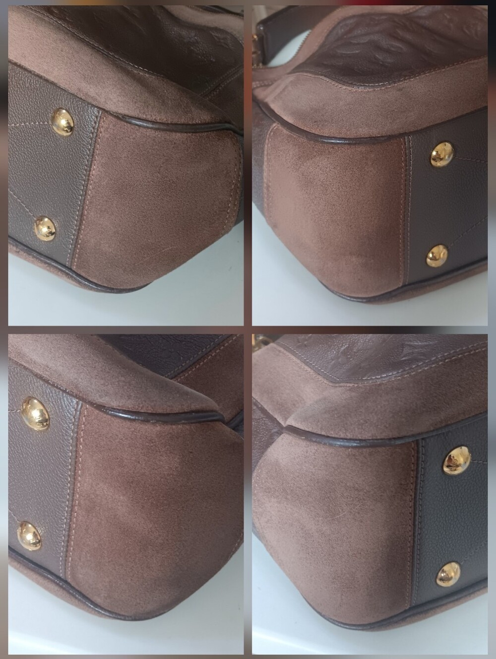 Louis Vuitton Audacieuse PM Empreinte Terre Brown ✨ Excellent Condition - Picture 12 of 16